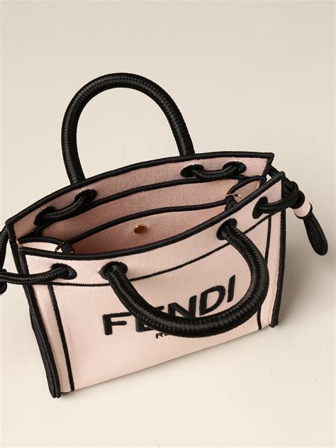 bolso fendi tela|bolsas fendi mujer.